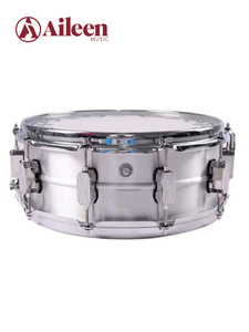 SN-LSS1 14''x5.5'' Aluminum Snare Drum Shell 8 Zinc Alloy Lugs Professional Snare Drum