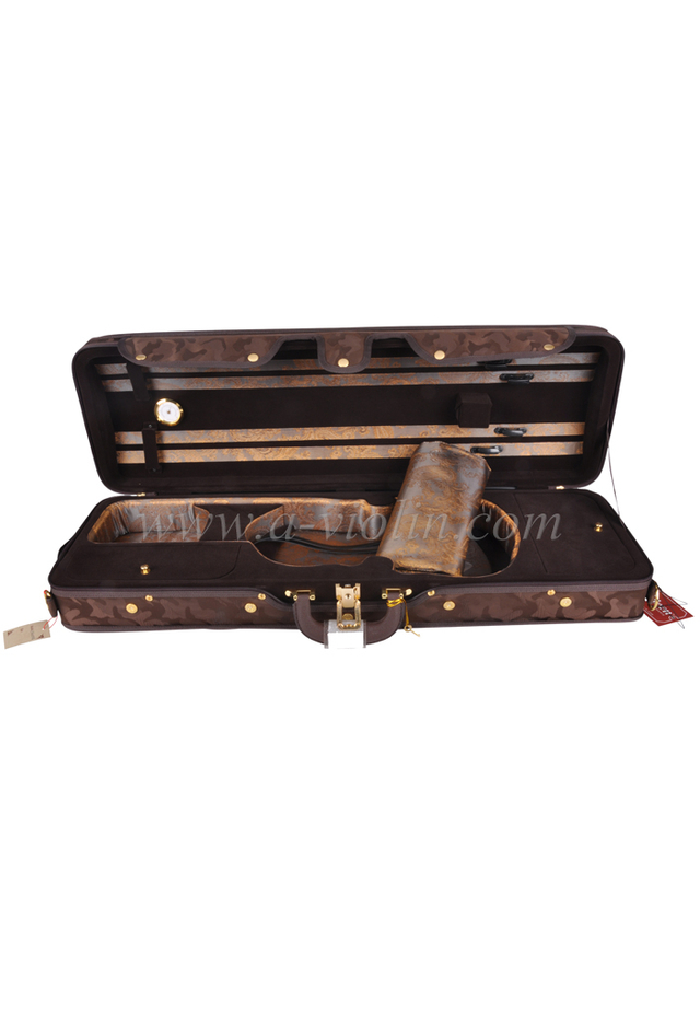 Deluxe Foamed Oblong Violin Case (CSV071AH)