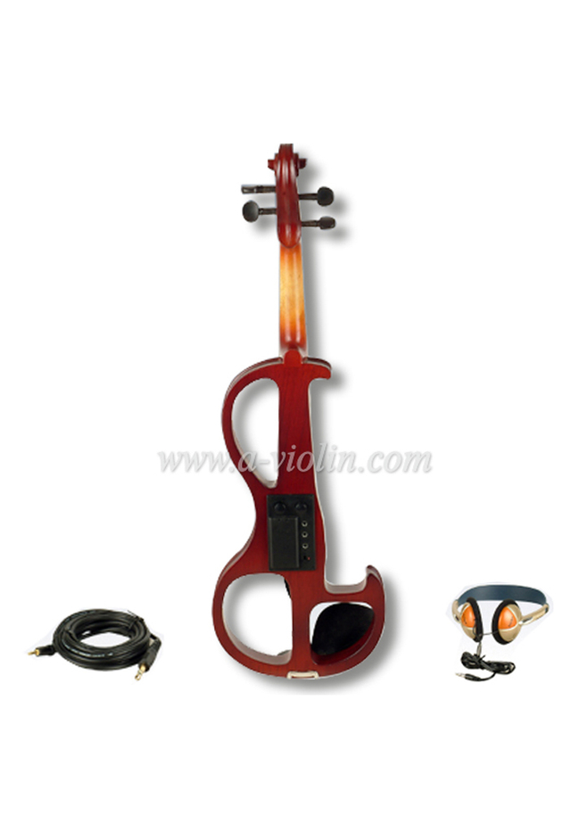 Dyed Hardwood 4/4 Electric Violin with foamed case&amp;bow (VE110B)