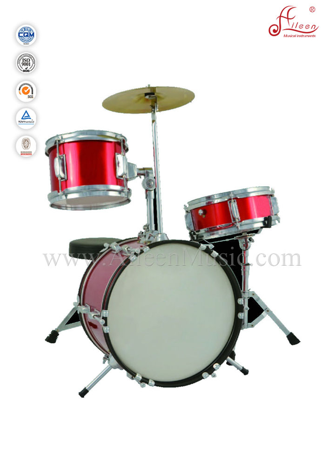 3-PC musical instruments Junior Mini Drum Set (DSET-60B)