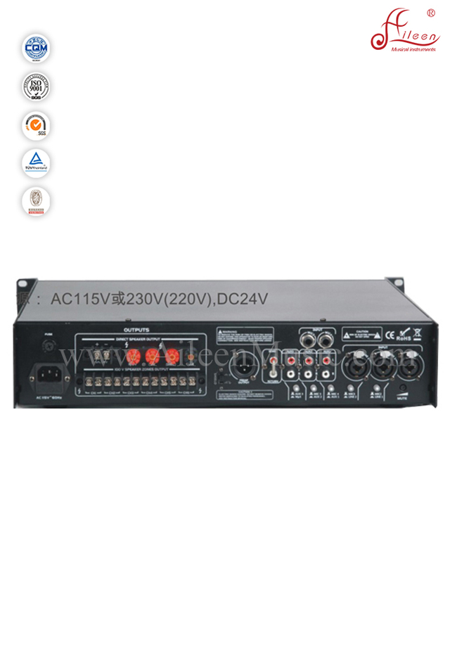 Professional CMOS Priority Mircrophone With Mute Function Public Address Power Amplifier (APMP-0218BD)