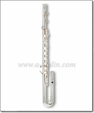 Professional 14 keys Silver plated Bass Flute (FL4711S)