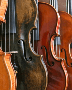 Violin color chart