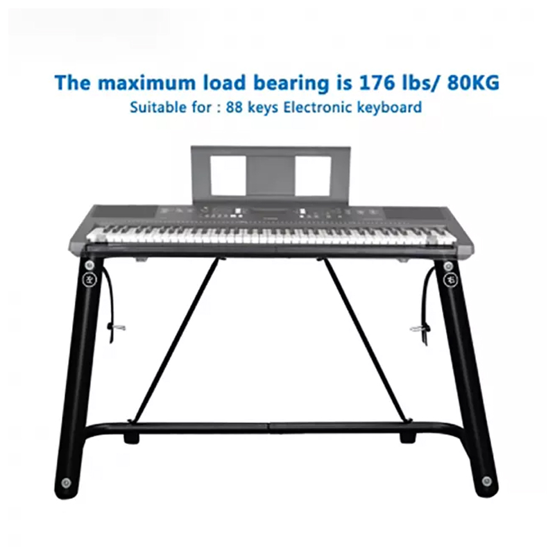 Detachable 61/88keys Bold U-Shaped Keyboard Piano Stand(MSK710U)