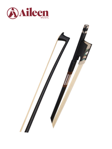 Professional Student Carbon Fiber Violin Bow – Ebony Frog & Genuine Horsehair (WV805F)