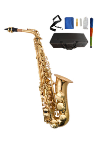 SP1001G High Quality BE Key Gold Lacquered Alto Saxophone