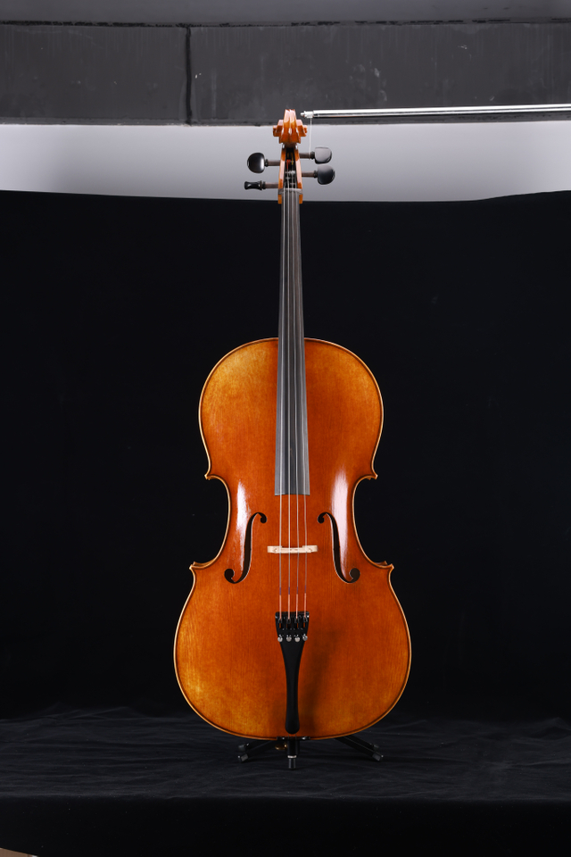 New 4/4 Oil Varnish Vintage Style Cello CH680