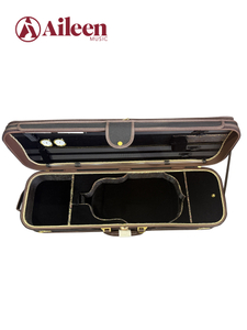 Oblong Shape 4/4 Deluxe Wooden Violin Hard Case CSV1075