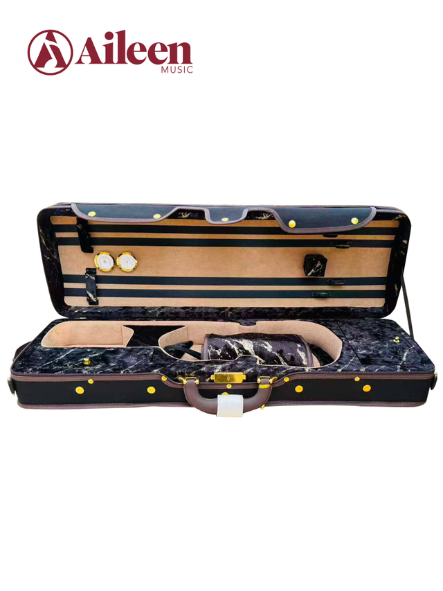 Oblong Shape 4/4 Deluxe Foamed Violin Light Case CSV071A3