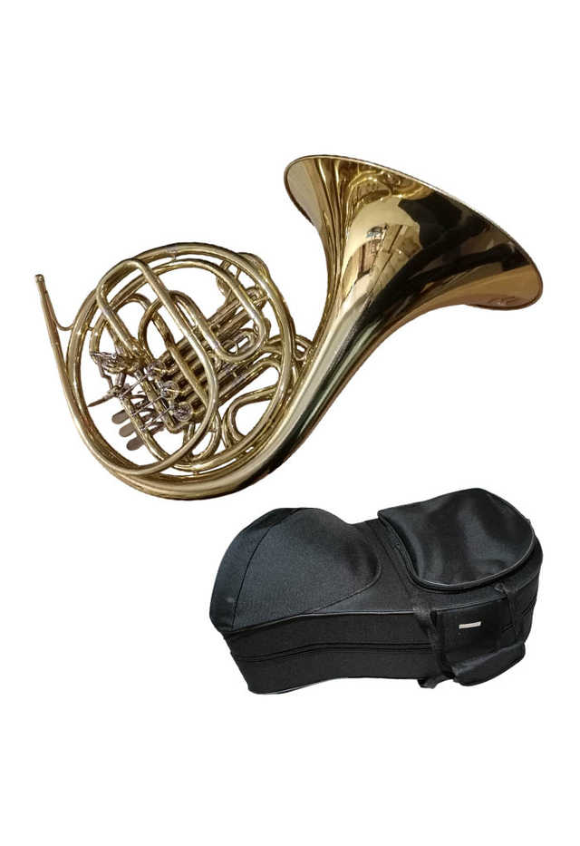 FH-M6430G Middle Grade Yellow Brass Body F/bB 4-Keys Double French Horn