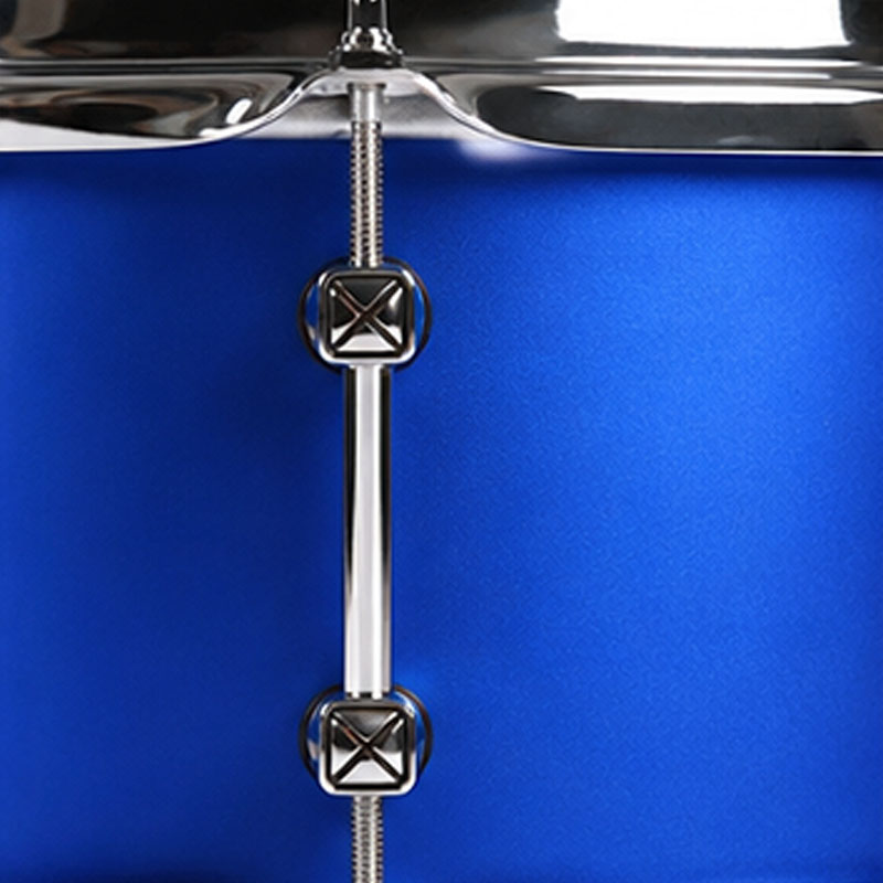 SN-LBL1 14''×5.5'' Aluminum Drum Shell Aluminum Oxidation Blue Finish Snare Drum
