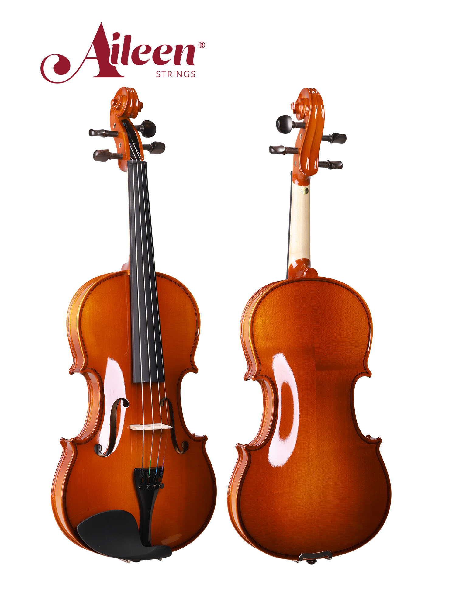  Solid Spruce Top BBR/BCO/BBK Colour Student Violin Kit (VG106)