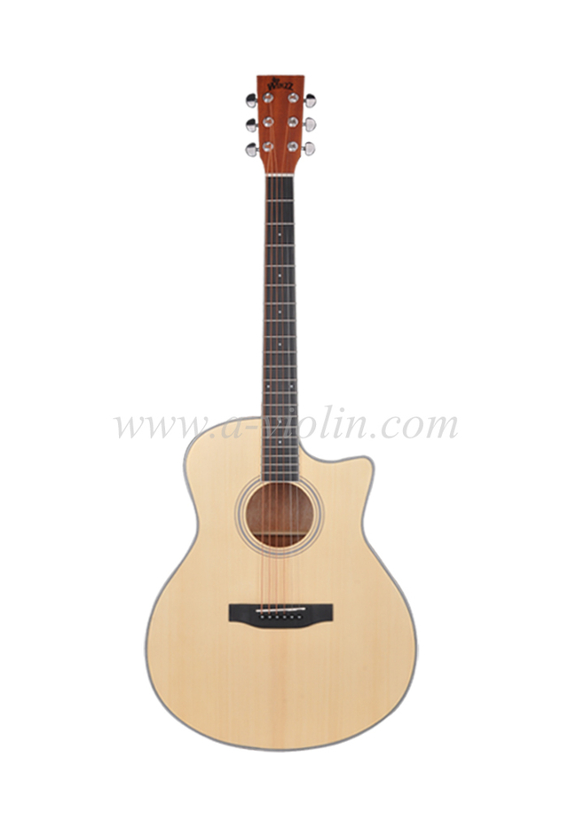 [Aileen] High Quality Student Acoustic Guitar (AF17C-GA)