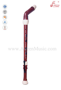 Wooden Copy Red Plastic Bass Recorder Flutes (RE2458B)