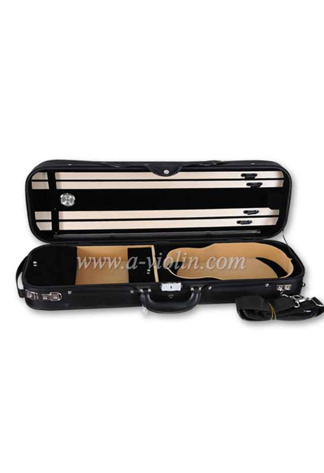 Elegant Oblong Shape Wood Hard Violin Case (CSV1065)