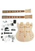 Double Neck DIY Electric Guitar Kits (EGD220-W)