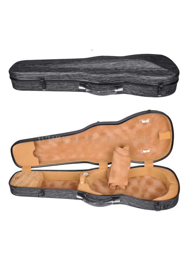 Good PC material shaped Violin hard case (CSV-F301 )