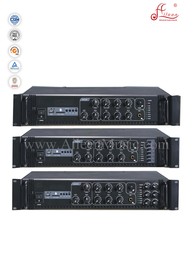 Professional Treble Bass Delay Public Address Power Amplifier (APMP-0218BS)