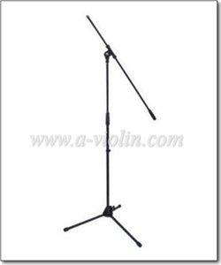 Adjustable Chrome/Black Microphone Stand (MSM105)