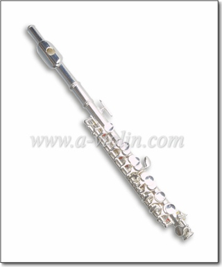 American Style Silver plated Piccolo Flute With Wooden case (PC5111S)