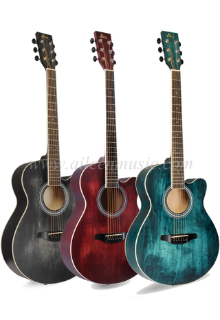 [Aileen] New Product 40 Inch Cutaway Acoustic Guitar (AF-H00LC)